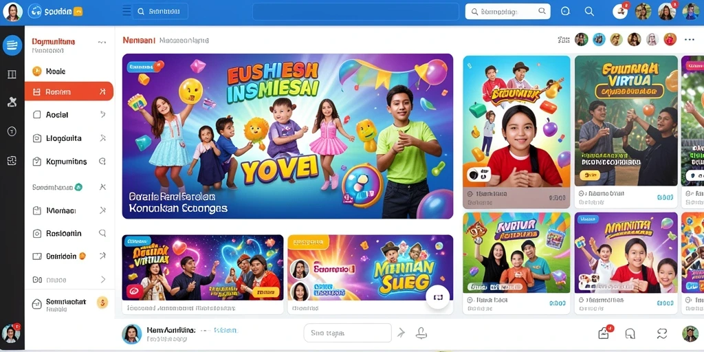 Tampilan interface yang user-friendly dan intuitif.