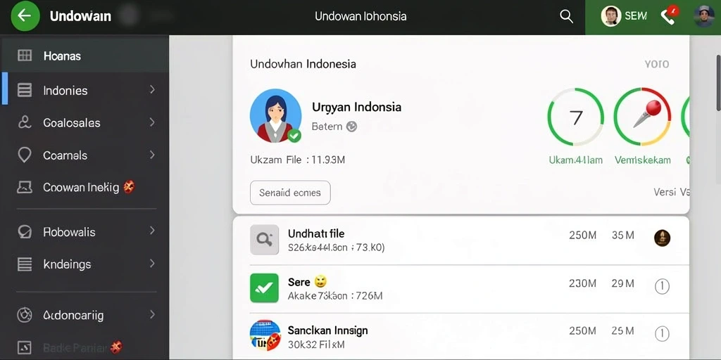 Tampilan antarmuka yang intuitif dan mudah digunakan.