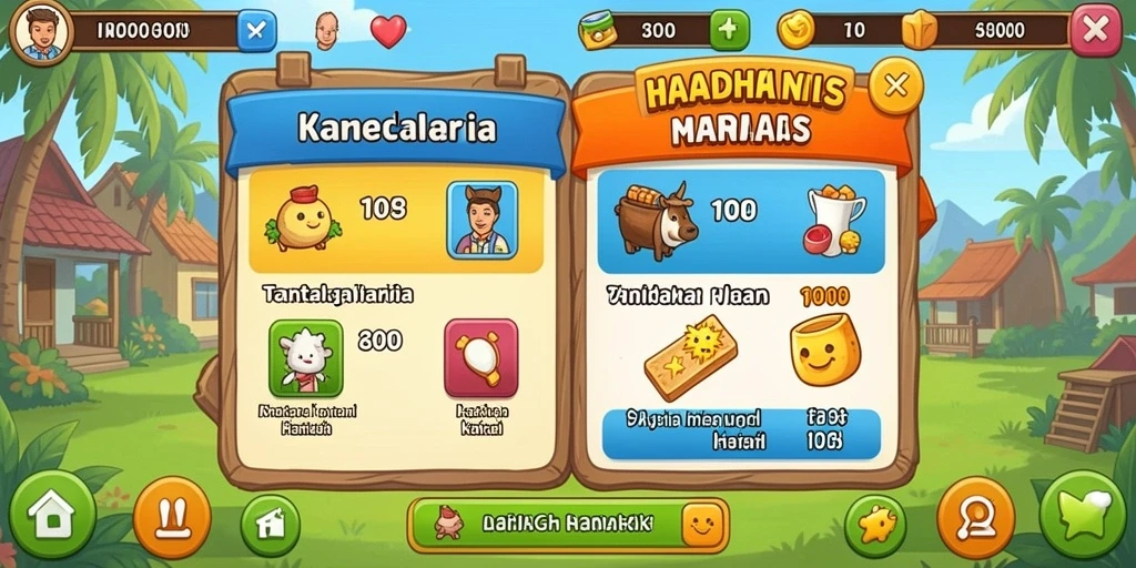 Tampilan antarmuka yang sederhana dan mudah dinavigasi.