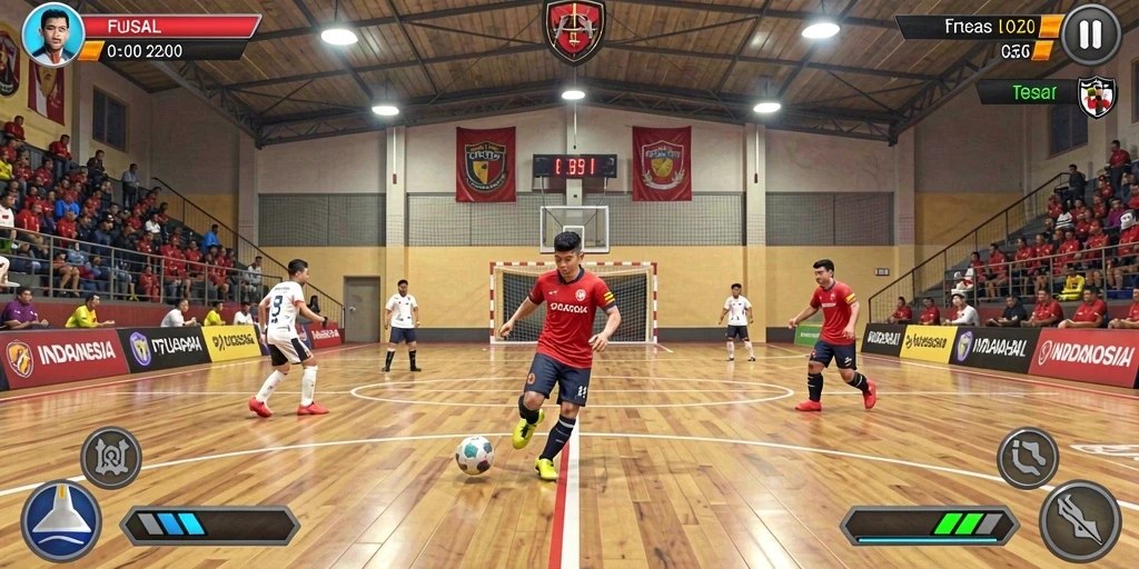 Tampilan antarmuka P200M yang modern dan user-friendly.