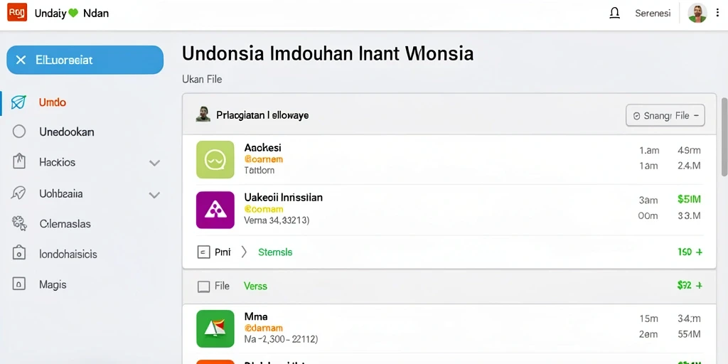 Tampilan antarmuka yang ramah pengguna.