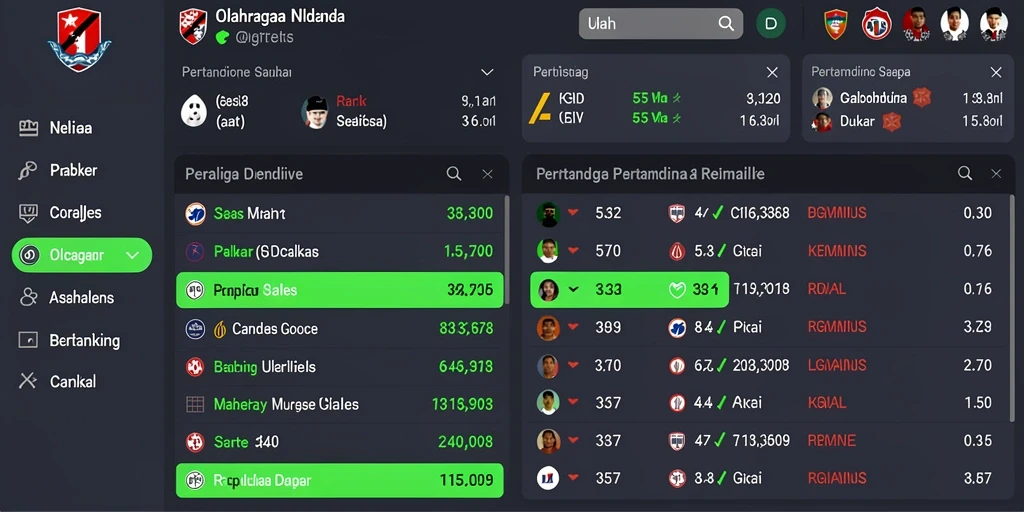 Tangkapan layar saat karakter bertarung di arena.