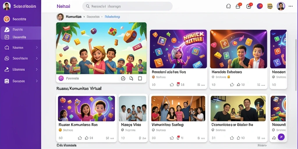 Tampilan antarmuka yang menarik dan mudah dinavigasi.